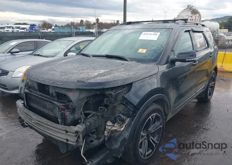2015 Ford Explorer Sport from USA, damaged, VIN 1FM5K8GT0FGB40334